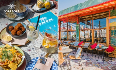 Shared dining-verrassingsdiner bij Bora Bora Beachfoodclub