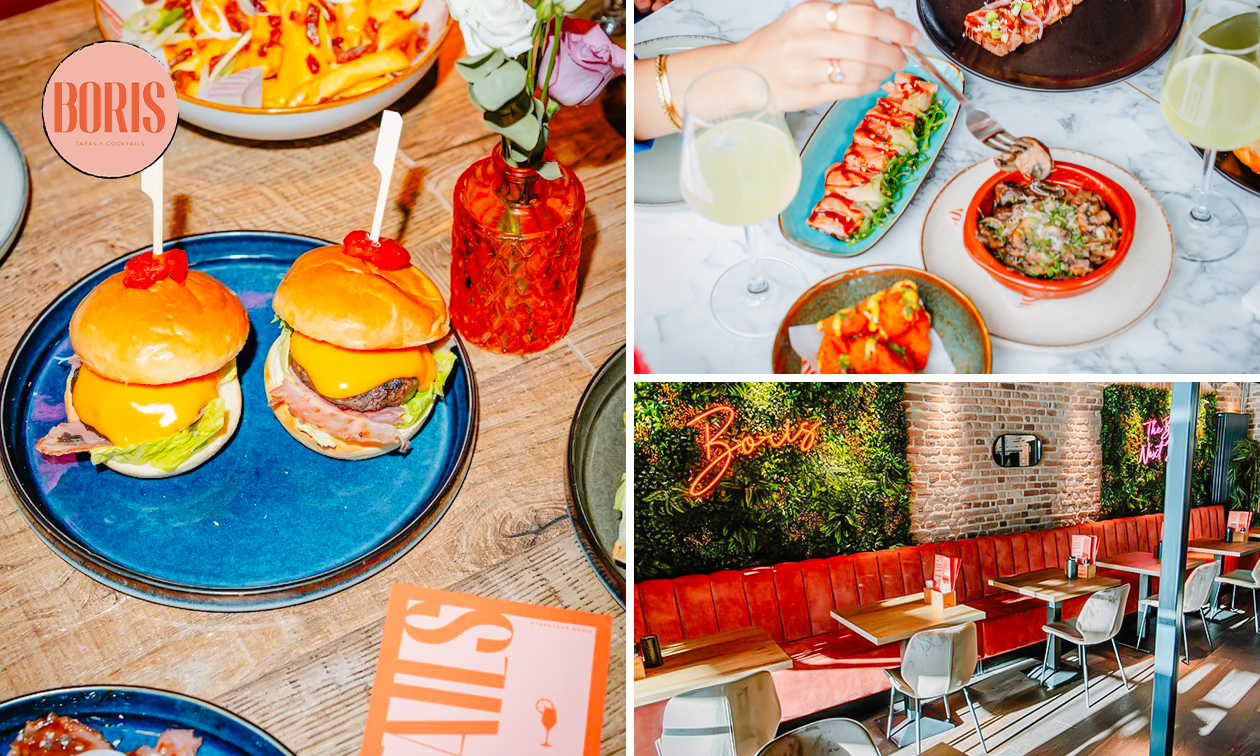 3-gangen keuzediner bij Boris Food & Drinks