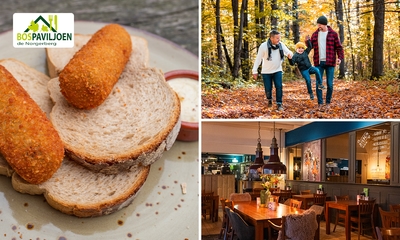 Wandelarrangement + koffie/thee + lunch bij Bospaviljoen de Norgerberg