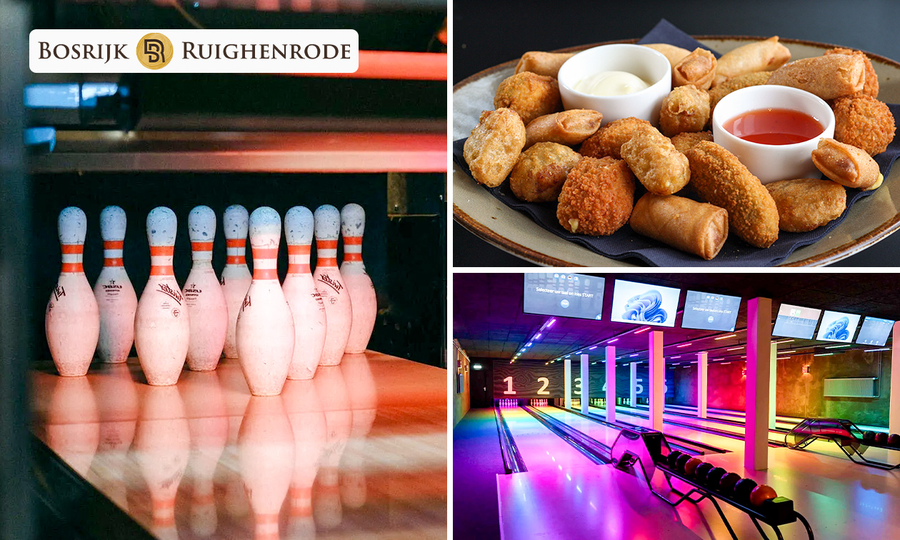 1 of 2 uur bowlen + 10 stuks bittergarnituur in Lochem 1 of 2 uur bowlen + 10 stuks bittergarnituur in Lochem