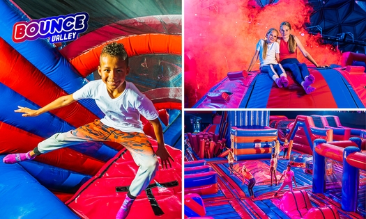 Entree Bounce Valley (2 uur) + sokken + slush puppy