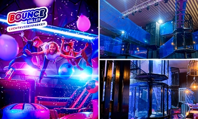 Entree Bounce Valley (2 uur) + nettenpark + sokken + verkoelende Slush Puppy
