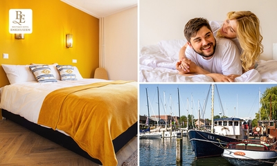 Overnachting(en) voor 2 incl. ontbijt + welkomstdrankje + late-checkout in Enkhuizen