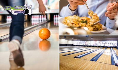 Spel bowlen + hoofdgerecht naar keuze in Mouscron