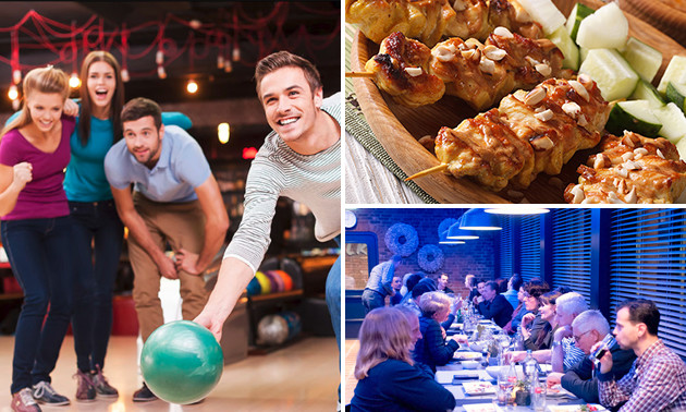 Bowlen + diner bij Bowling Valkenswaard