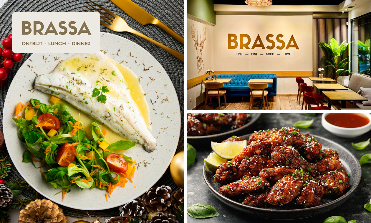 3-gangen keuzediner of luxe 3-gangen keuzediner