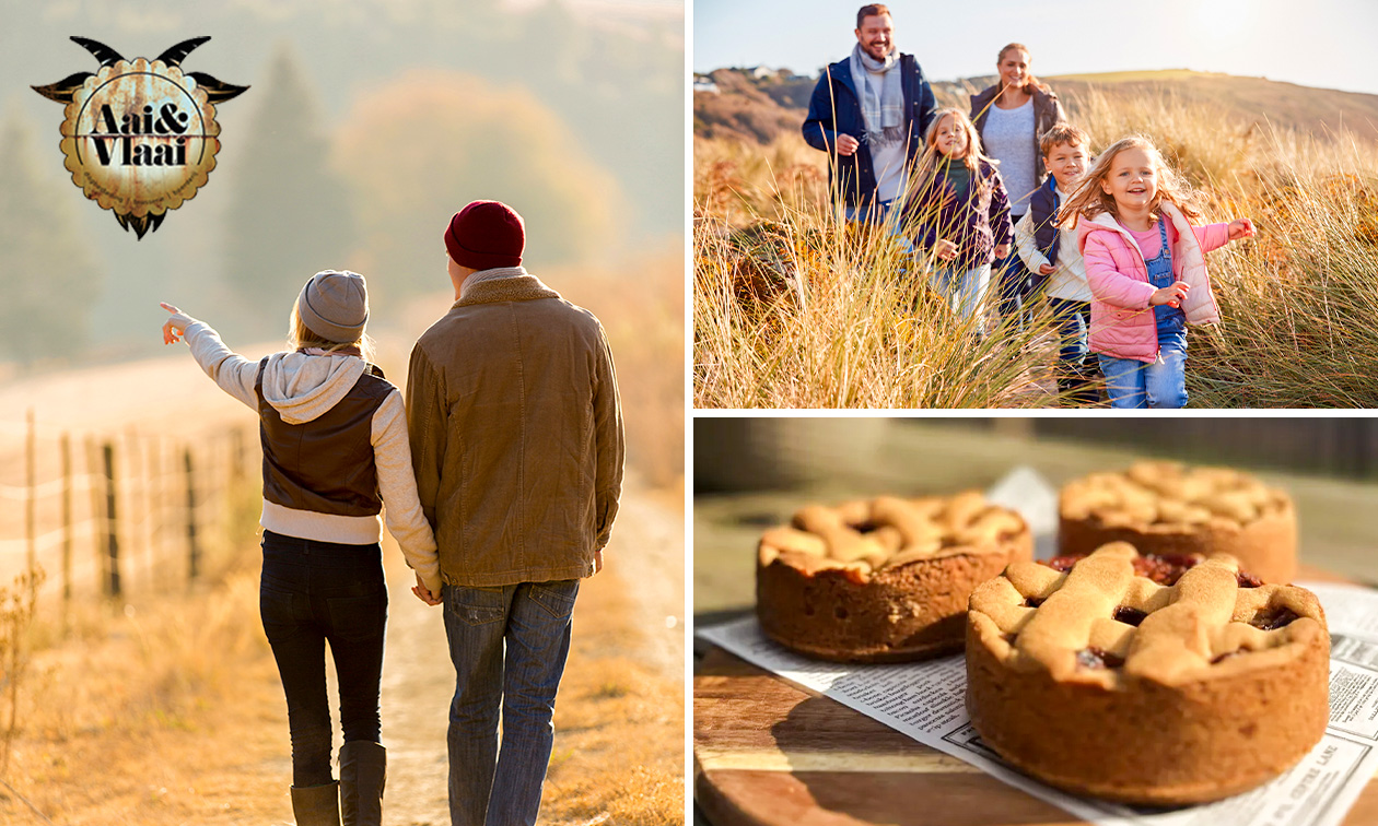 Wandelarrangement incl. warme drank + gebak + 2-gangenlunch