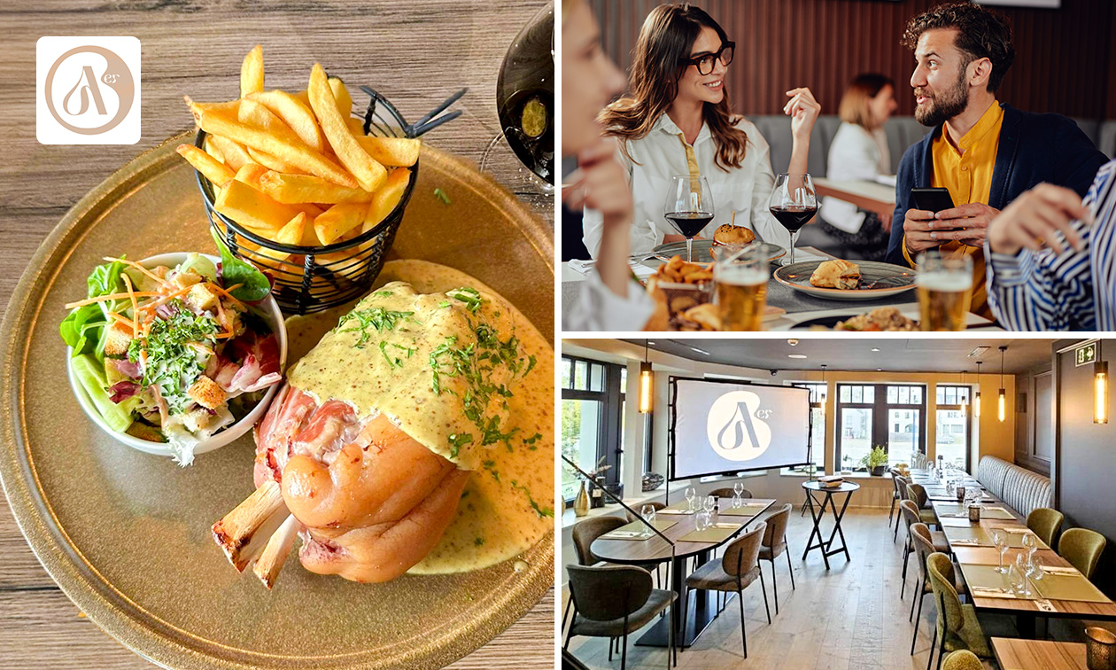 Menu en 2 ou 3 services à la carte au coeur de la Gaume