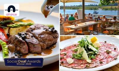 3-gangendiner à la carte bij Brasserie Alt Arce