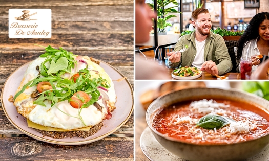 2-gangenlunch à la carte bij Brasserie de Aanleg