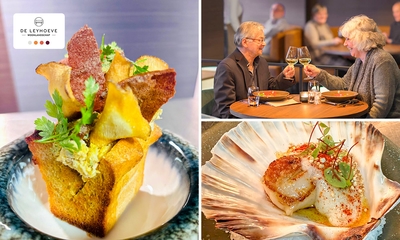 8- of 10-gangendiner bij Brasserie De Leyhoeve
