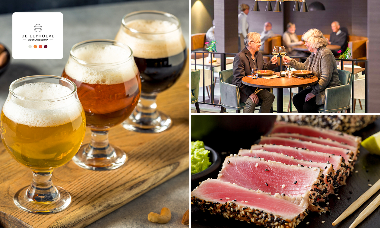 High beer of high wine bij Brasserie De Leyhoeve