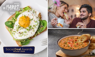 2-gangenlunch à la carte bij Brasserie De Markt Hattem