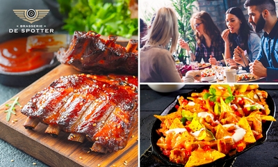 3-gangendiner à la carte met uitzicht over het vliegveld