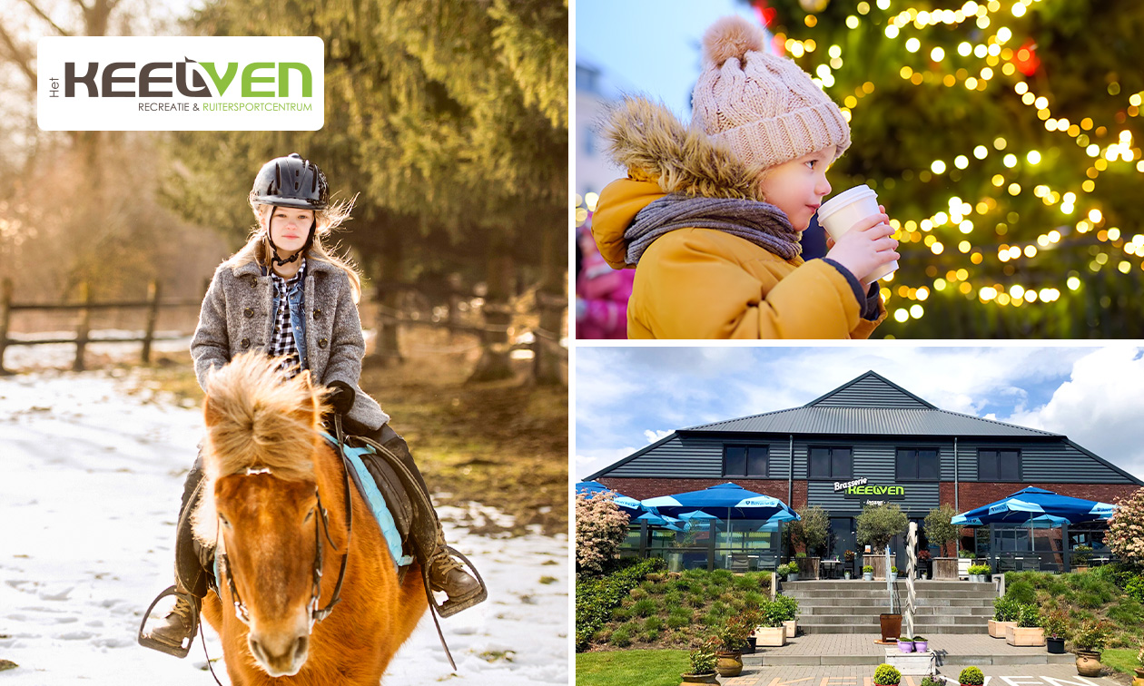 Entree Pony Fundag + drankje + lekkernij bij Brasserie & Ruitersportcentrum Het Keelven