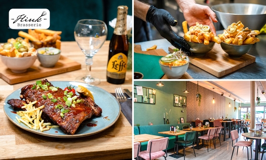 All-You-Can-Eat spareribs, varkenshaas en kip bij Brasserie Flink