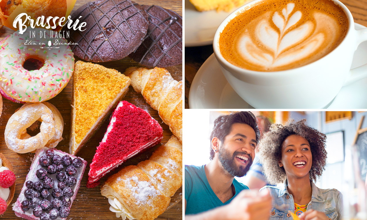 Zoete borrelplank + warme drank naar keuze bij Brasserie in de Hagen