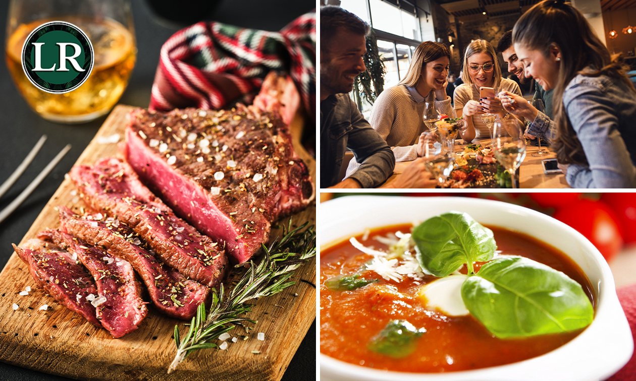 Luxe 3-gangen keuzediner bij Brasserie La Reine