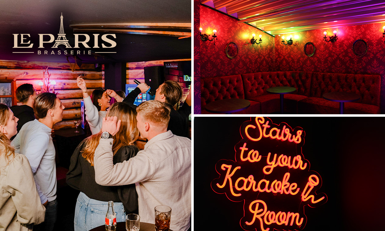 Karaoke voor 6 tot 20 pers. (55 min)