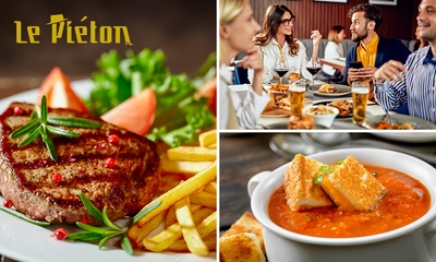 Menu en 2 ou 3 services au choix en plein coeur de Charleroi