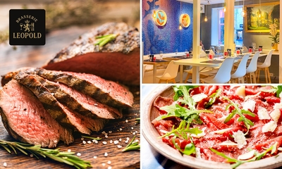 3-gangenlunch of -diner à la carte in hartje Brugge