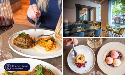 3-, 4- of 5-gangen keuzediner + evt. wijnen bij Brasserie Louis
