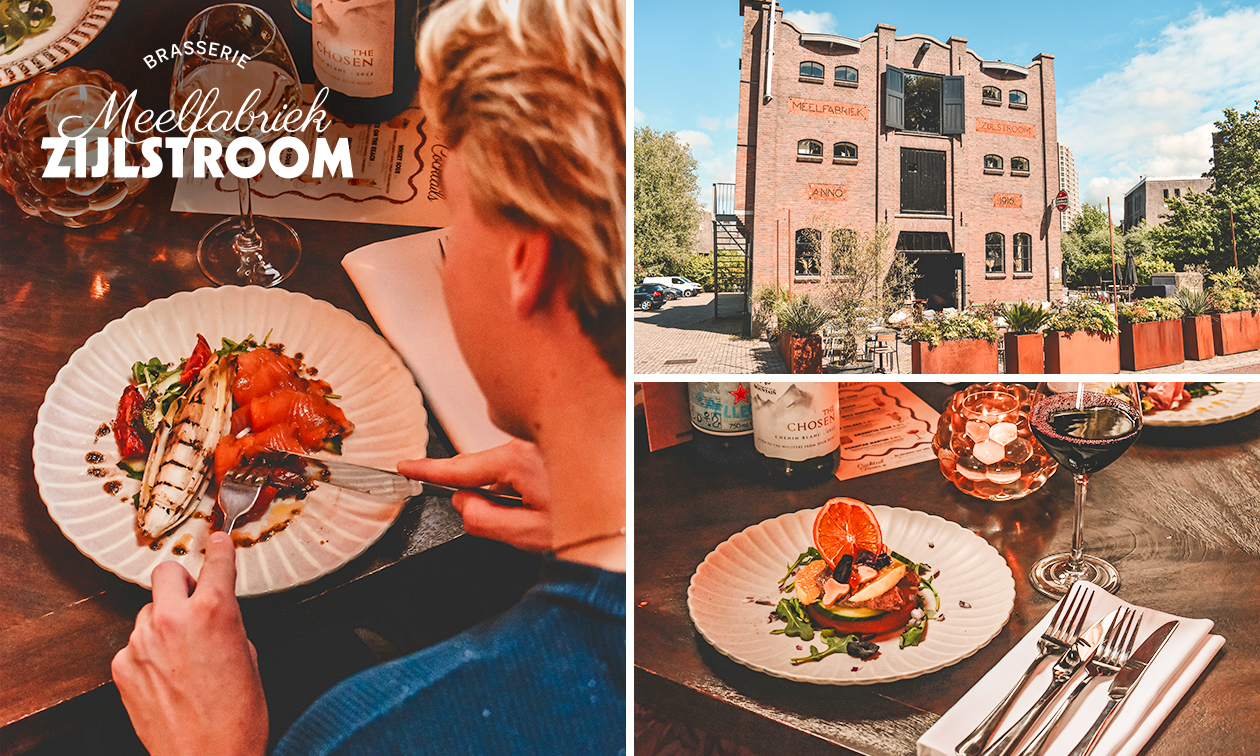 3-gangen keuzediner bij Brasserie Meelfabriek Zijlstroom