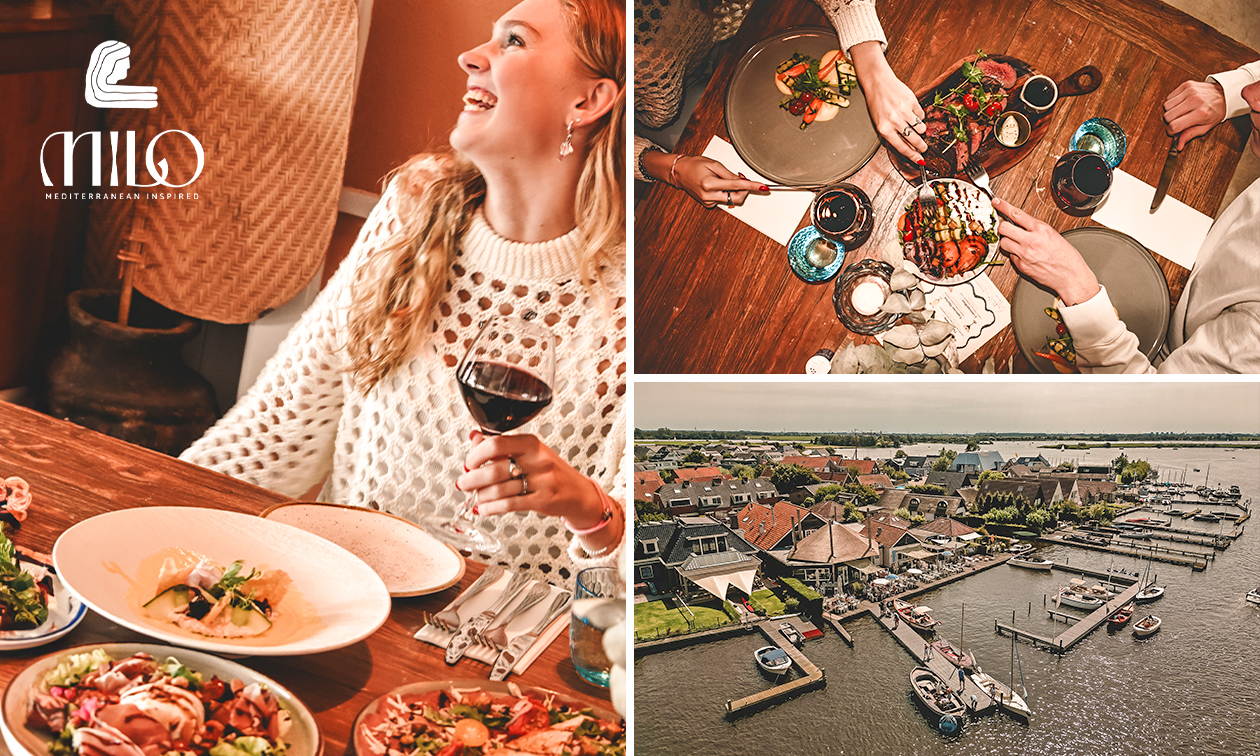 3-gangendiner à la carte bij Brasserie Milo