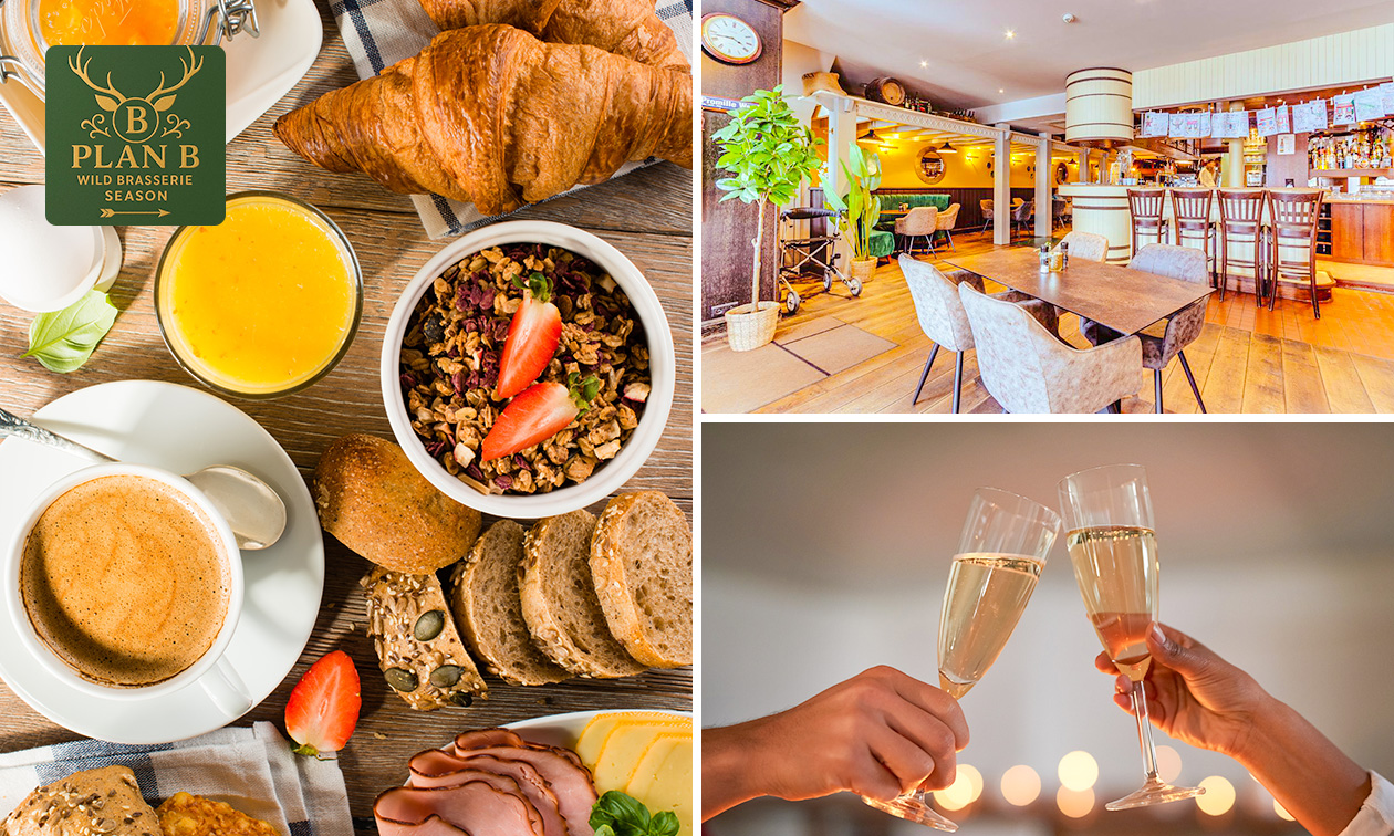 Uitgebreid ontbijt + glaasje bubbels in hartje Meetjesland