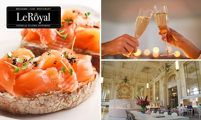 Luxe brunch + cava bij Brasserie Royal