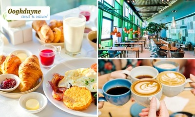 Luxe ontbijt incl. warme en koude dranken bij Brasserie Sandz