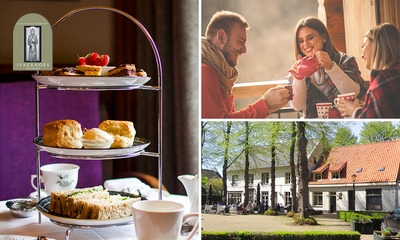 Luxe high tea + glaasje bubbels bij Brasserie 't Vaerhóes