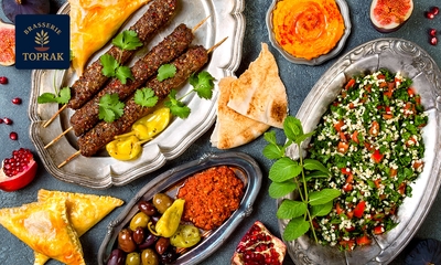 Turks 3-gangen keuzediner of -lunch in hartje Leuven