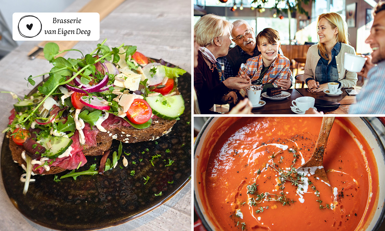 2-gangen keuzelunch in hartje Hoogeveen