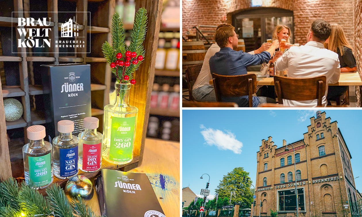 AR-Tour + Herrengedeck oder 2 Glühmoncello oder Glühgin in Köln