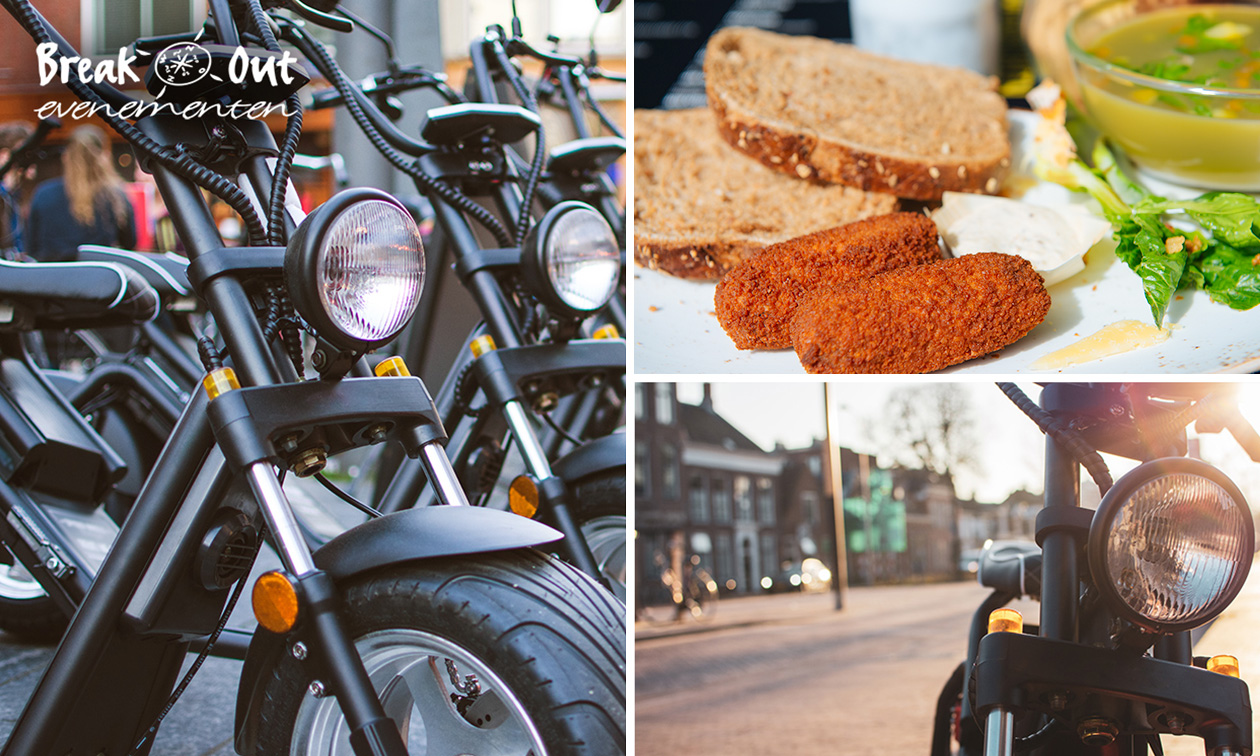 Huur E-chopper (1 of 2 uur) + evt. 12-uurtje met soep