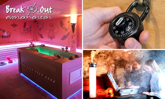 Escaperoom naar keuze voor 4-8 of 8-10 personen (60-90 min)