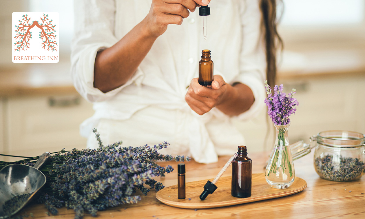 Workshop met essentiële oliën (1,5 - 2 uur) + olieroller