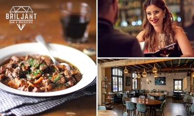 3-gangen keuzediner bij Briljant