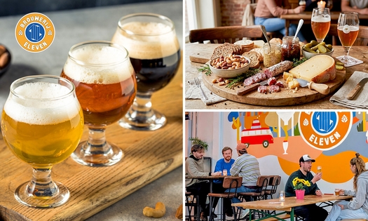 Comedyshow + drankje + hapje of bierproeverij + borrelplank in Utrecht