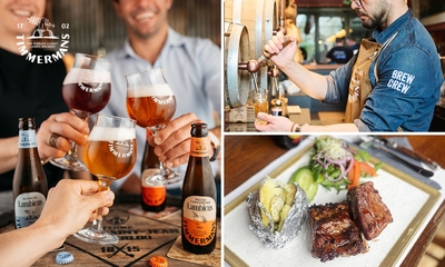 2-gangenlunch à la carte + speciaalbier naar keuze of bierproeverij + borrelarrangement