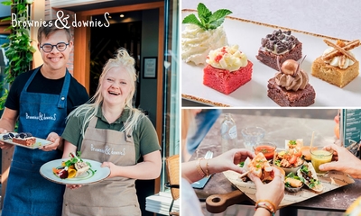 Brownieproeverij of lunch- of borrelplank bij Brownies&downieS Almere-Stad