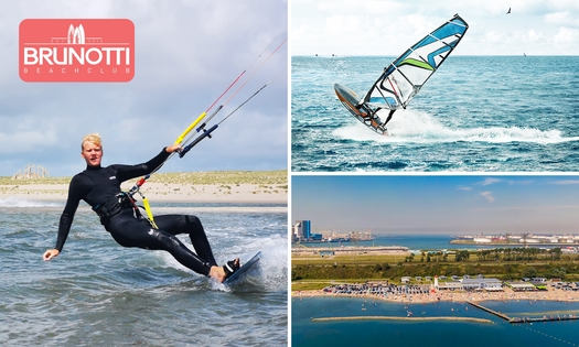 Groepsles(sen) windsurfen of wingfoilen