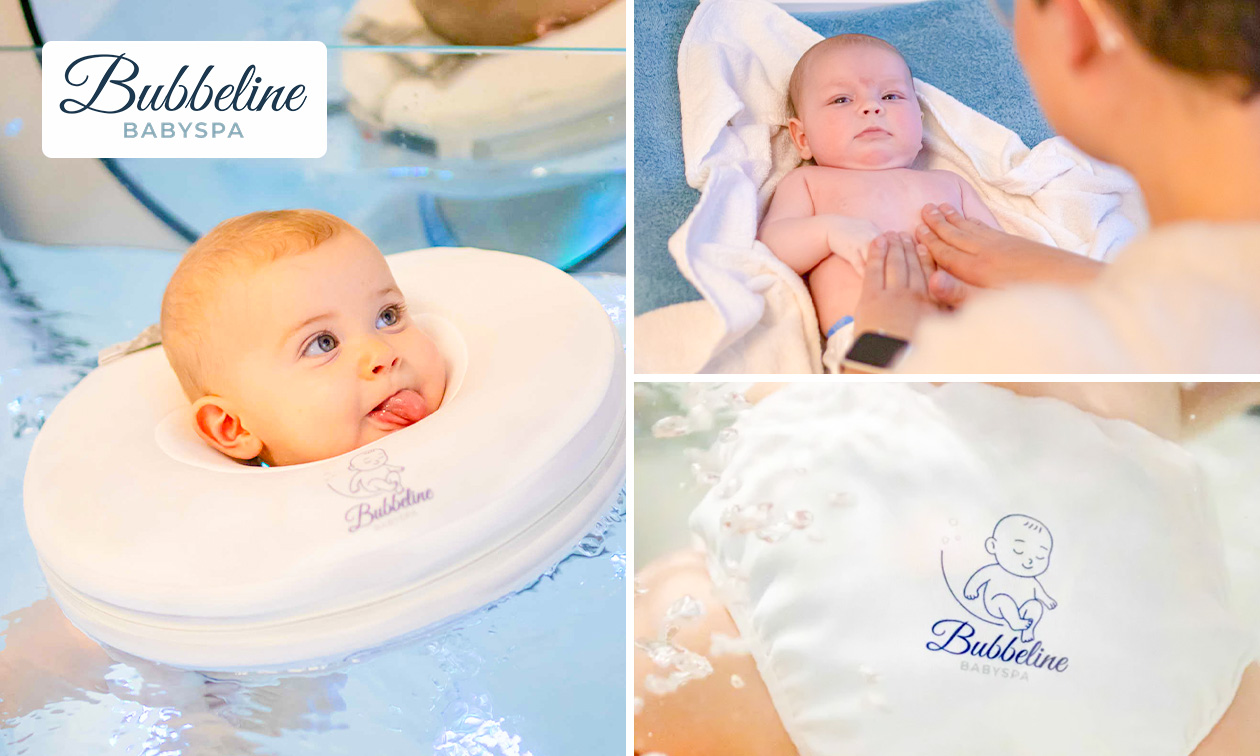 Babyfloaten 30 min. incl. 1 drankje p.p. met evt. babymassage
