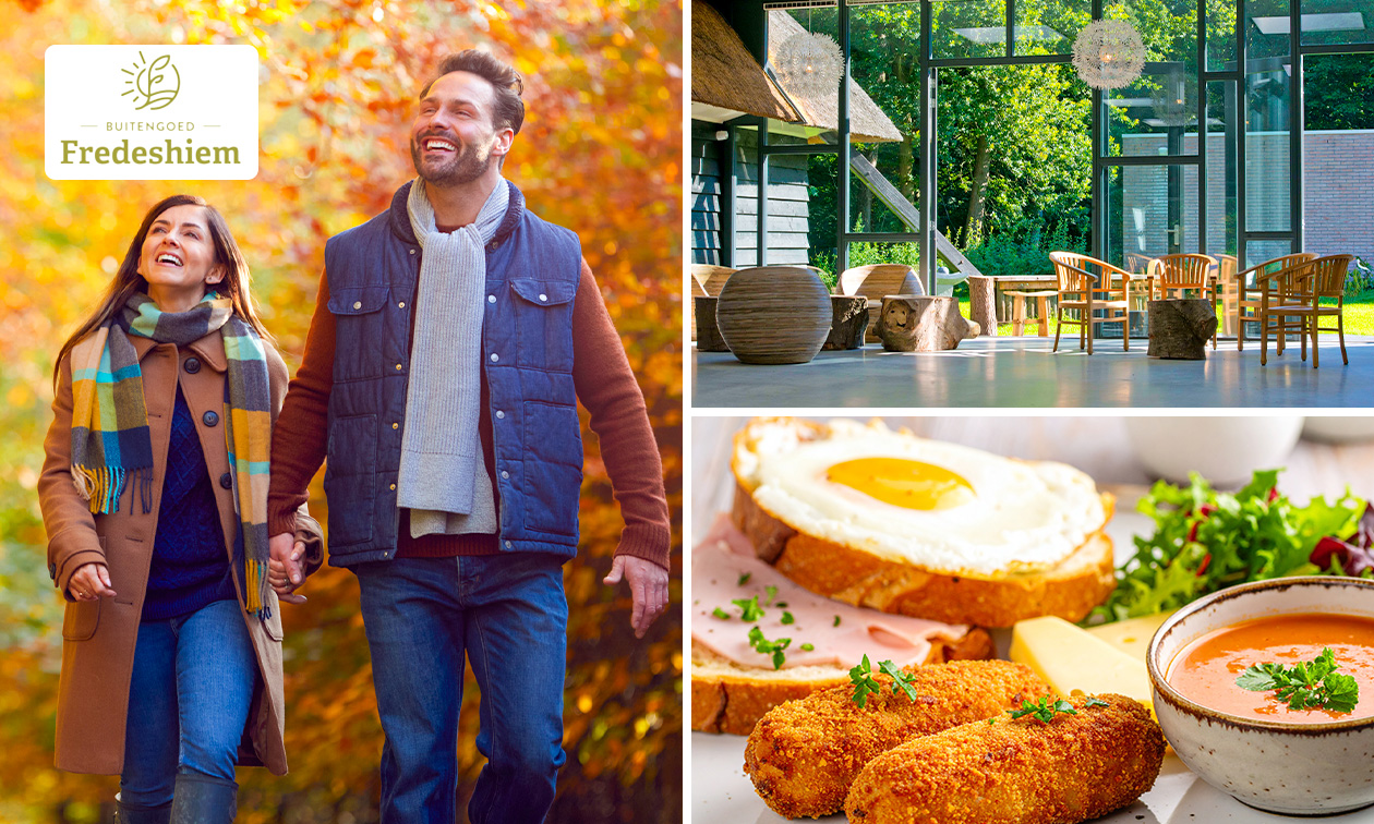 Compleet wandelarrangement naar keuze bij Buitengoed Fredeshiem