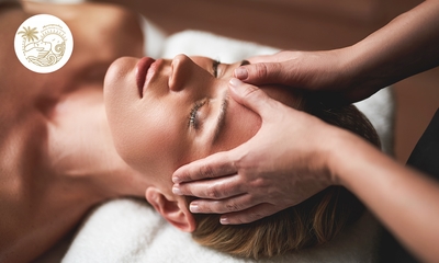 Hoofd- en gezichtsmassage + voetenbad (60 min)