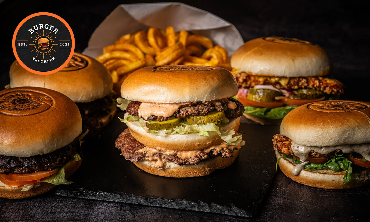 Burger + twisterfriet + frisdrank naar keuze om af te halen