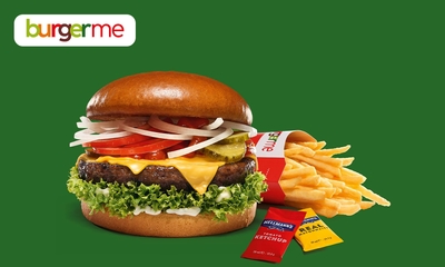 Burger naar keuze + friet + saus in hartje Enschede