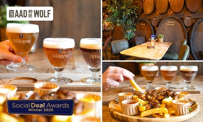 Bierproeverij bij Café Aad de Wolf