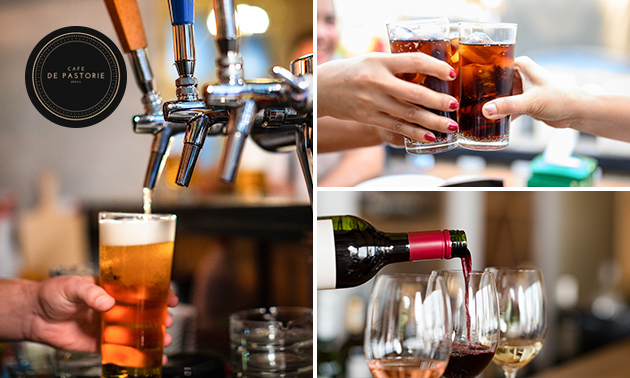 10-rittenkaart voor bier, wijn of fris